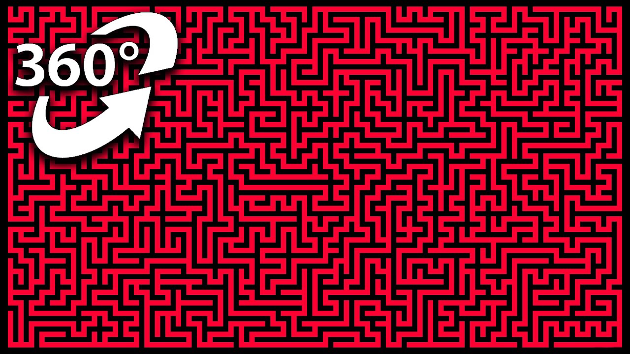 Сможешь ли ТЫ Пройти Лабиринт в 360&deg; - Майнкрафт [VR] 4К Видео