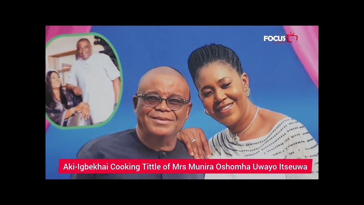 AKI-IGBEKHAI COOKING TITTLE CEREMONY OF MRS MUNIRA OSHOMHA UWAYO ITSEUWA AT AGENEBODE 