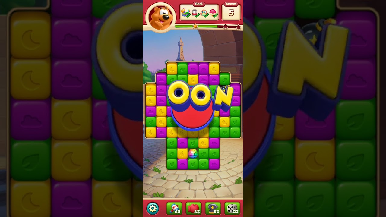 Toon Blast 9526 - 9550 #games #toonblast