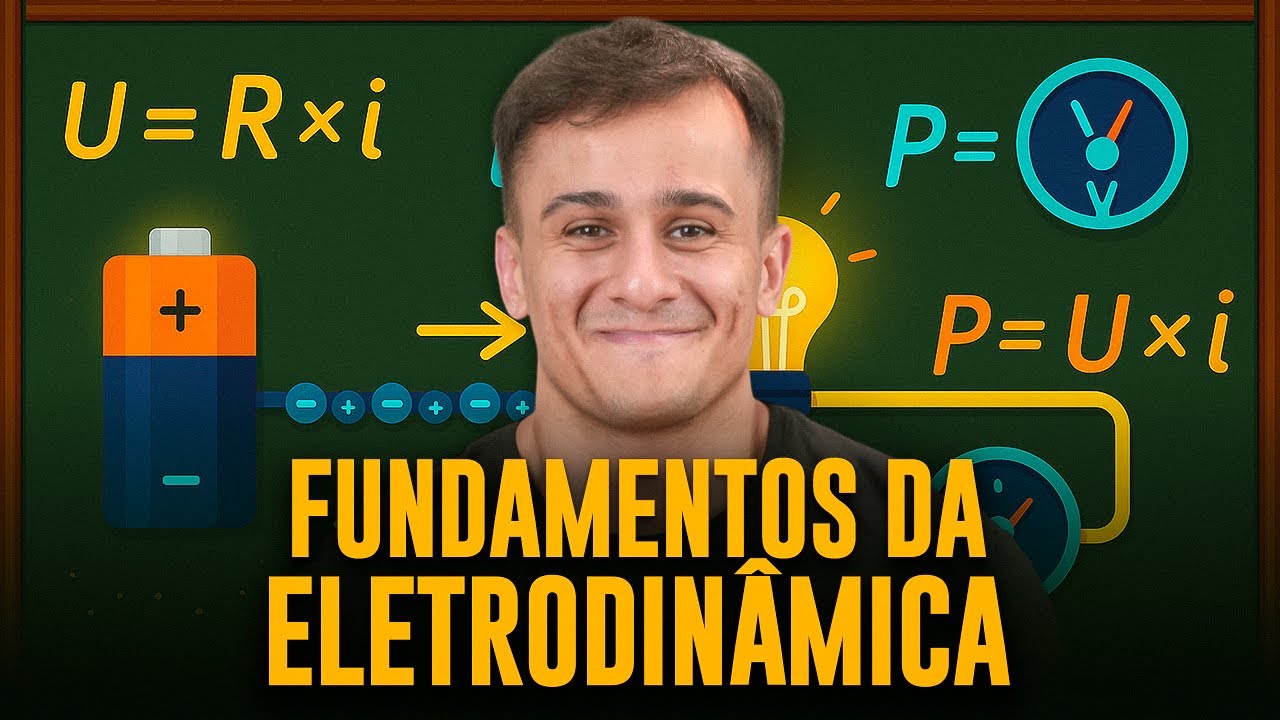 Fundamentos de ELETRODINÂMICA pro ENEM (conceitos obrigatórios + didática perfeita)