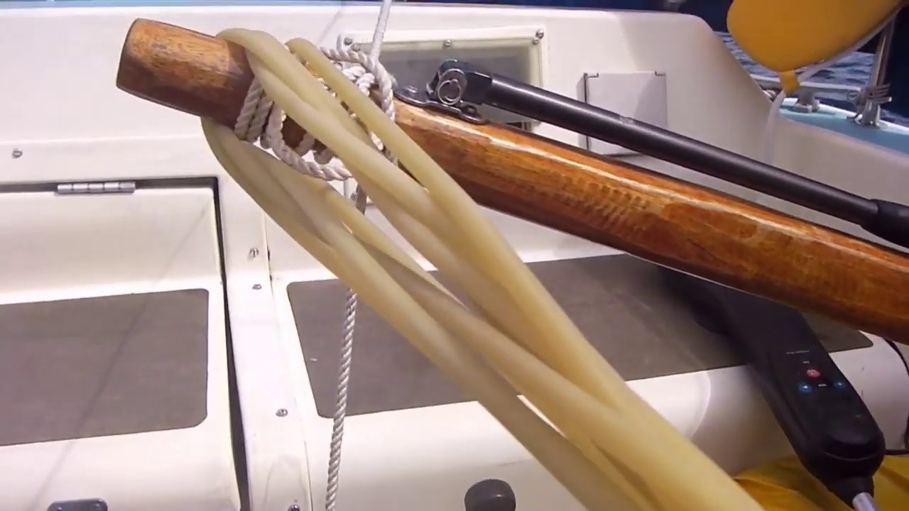 Sheet to Tiller Steering using a Storm Jib