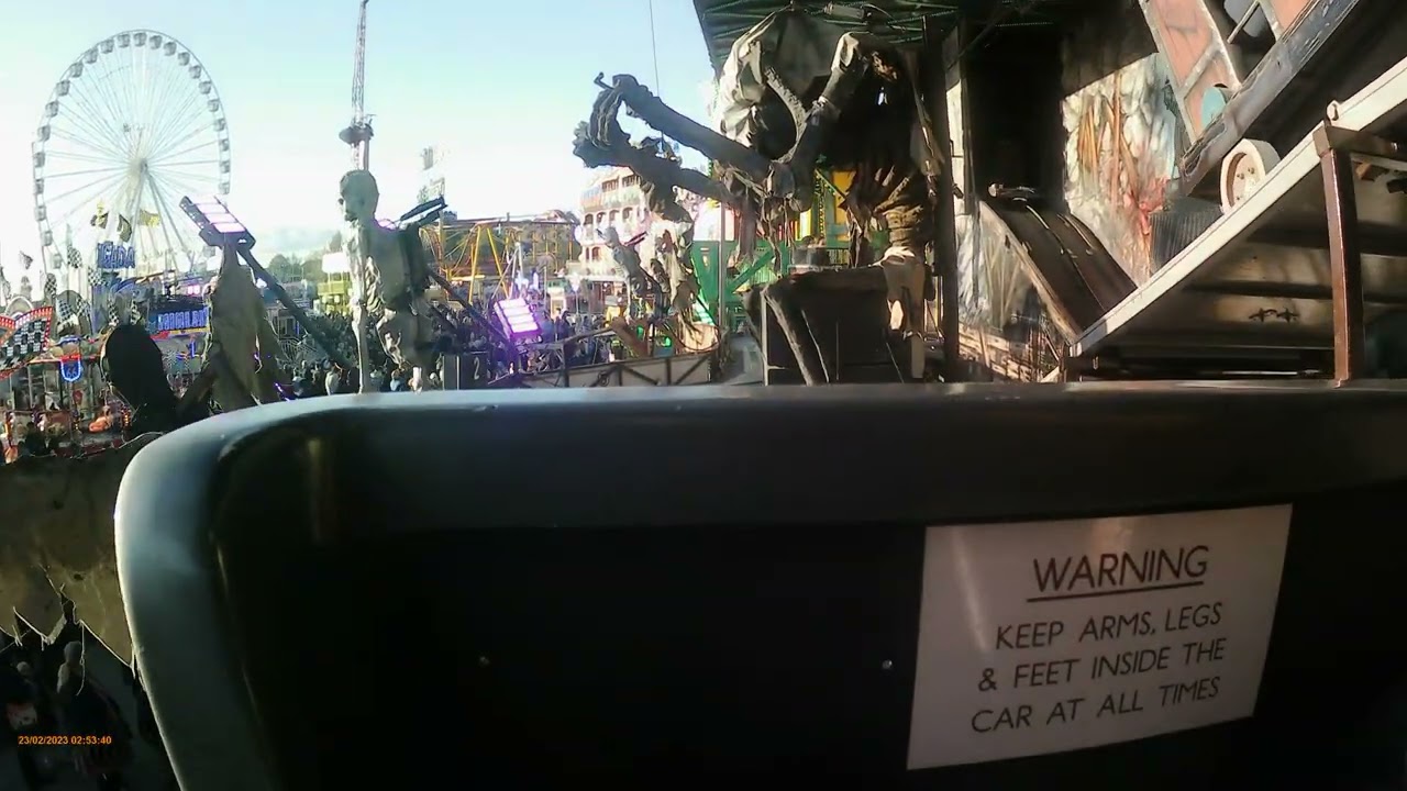 David Irvin's Ghost Train at Hull Fair 2023