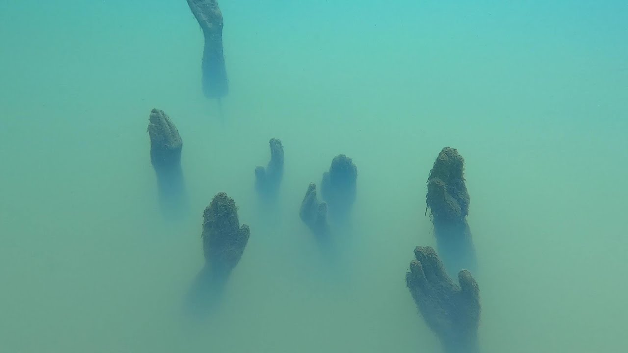 Diving at Rummu quarry in Estonia, August 2022