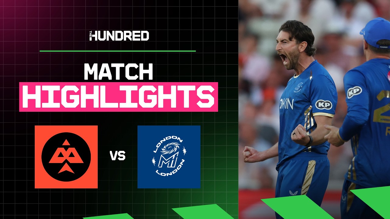 A CLOSE finish in Birmingham 😮 | Birmingham Phoenix Men vs. MI London Men - Match Highlights
