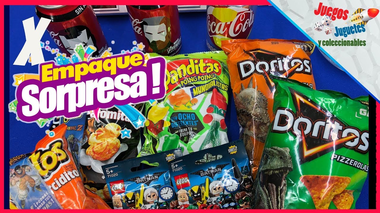 X Empaque Sorpresa Panditas, Doritos, Cheetos, Y ★ juegos juguetes y coleccionables ★
