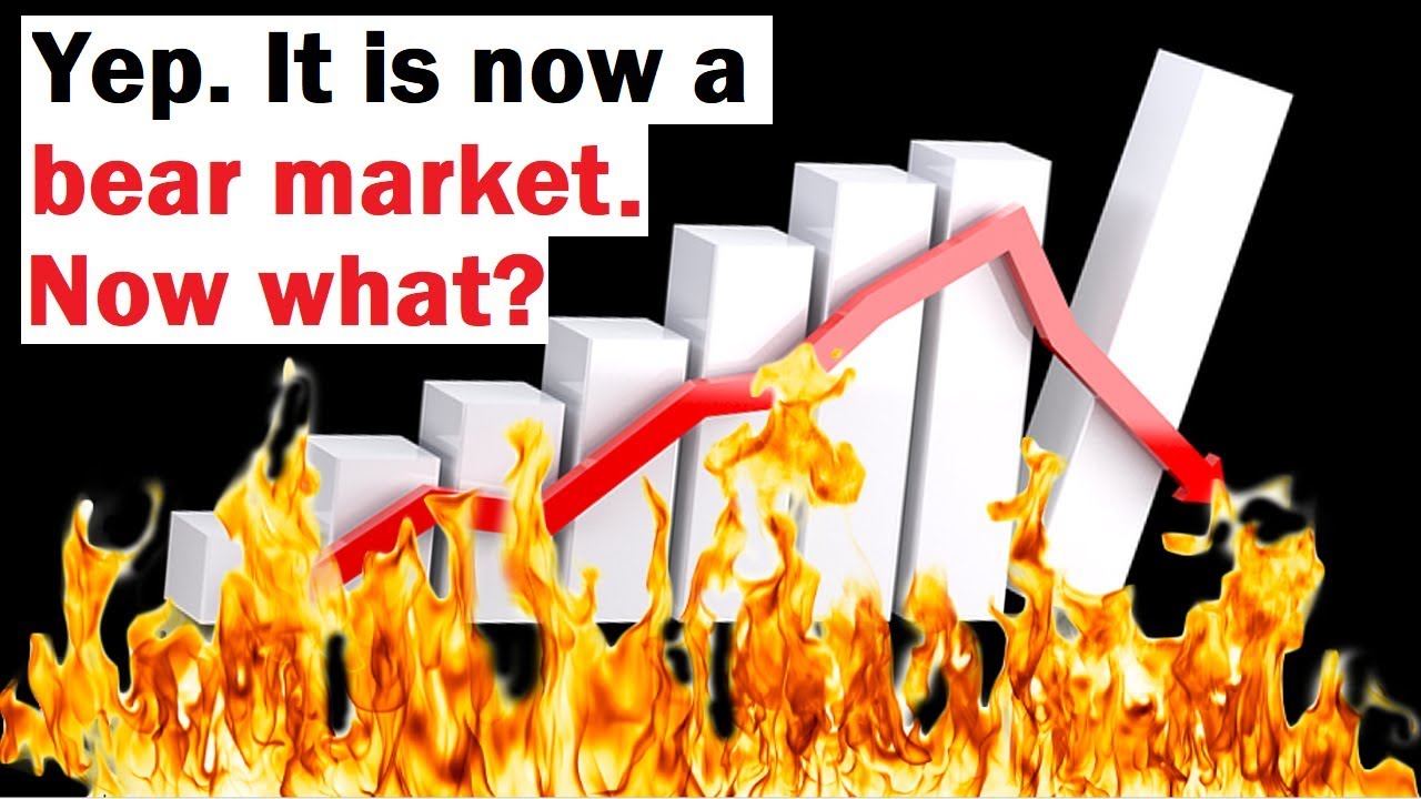 It's Now Officially a BEAR Market. What's Next?