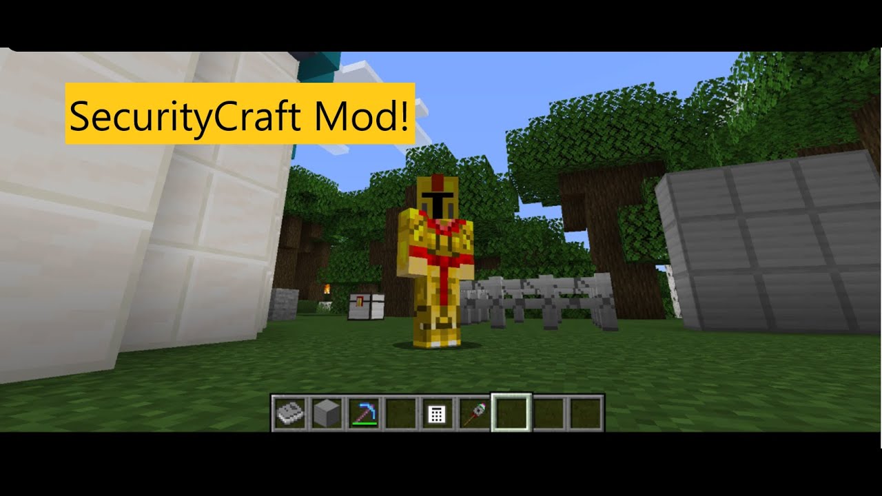 SecurityCraft Mod Review!
