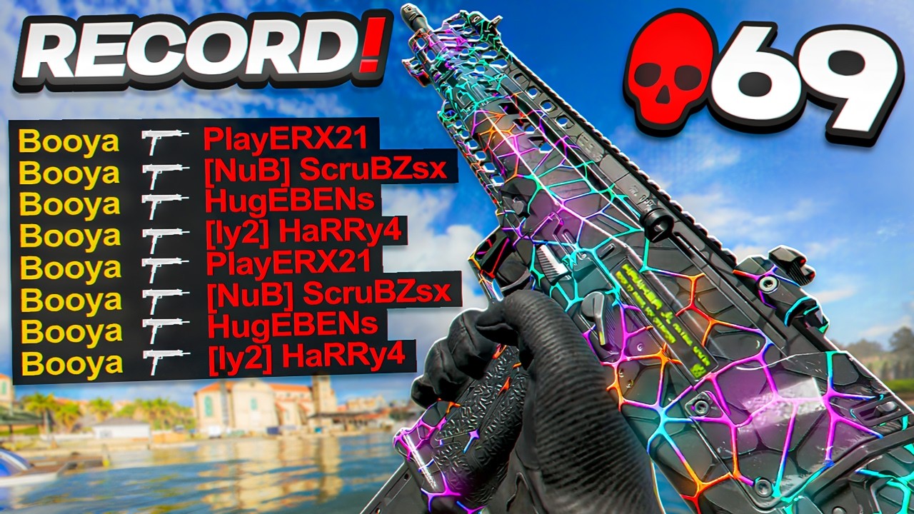 69 KILLS WORLD RECORD in WARZONE! (Black Ops Royale)