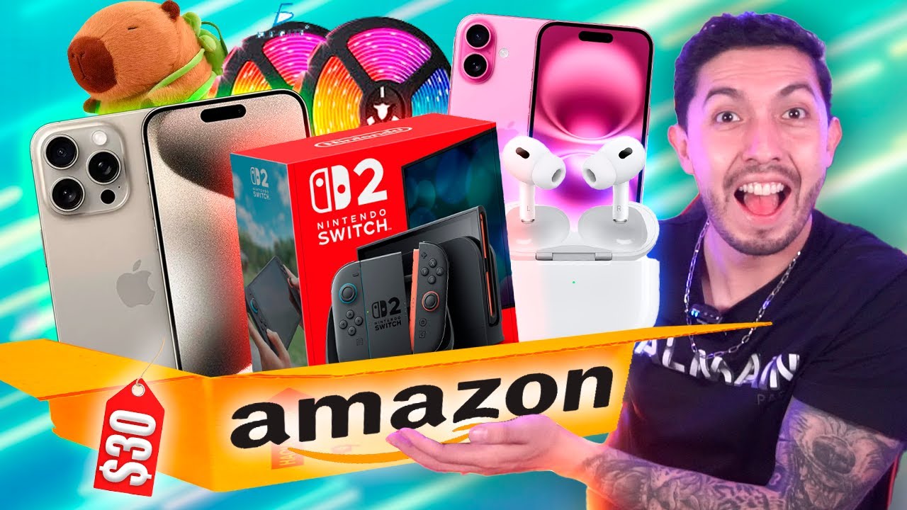 COMPRE LA CAJA MISTERIOSA MAS COSTOSA DE AMAZON DEVOLUCIONES... IPHONE 17?