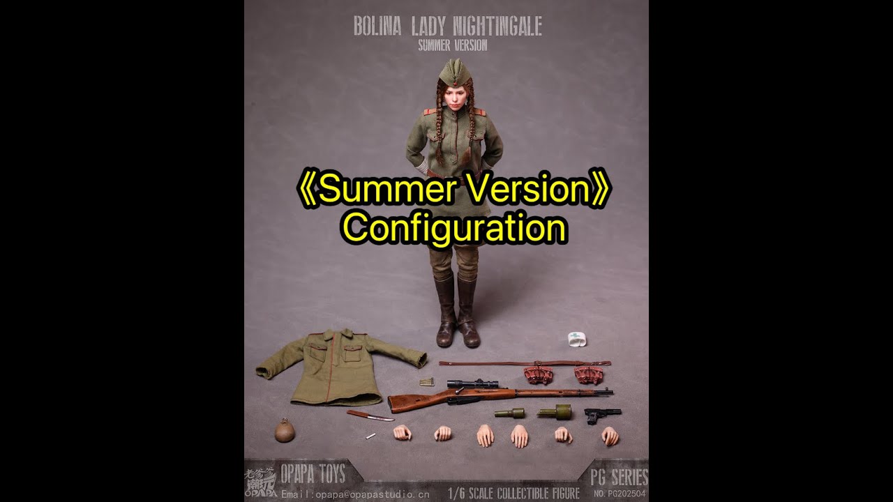 《Summer Version》Configuration 1/6 Collectible Figure Bolina-Lady Nightingale Summer Version PG202504