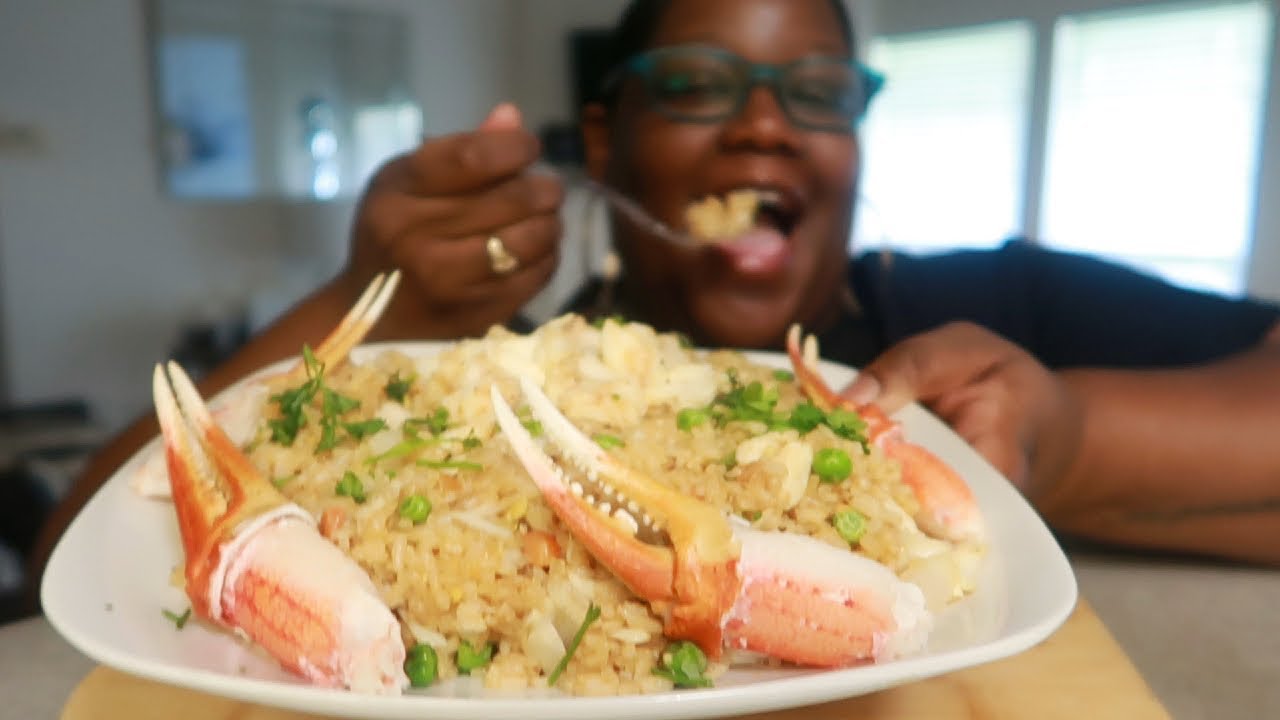 ABOUT OPENING A RESTAURANT... CRAB FRIED RICE COOKING AND EATING
