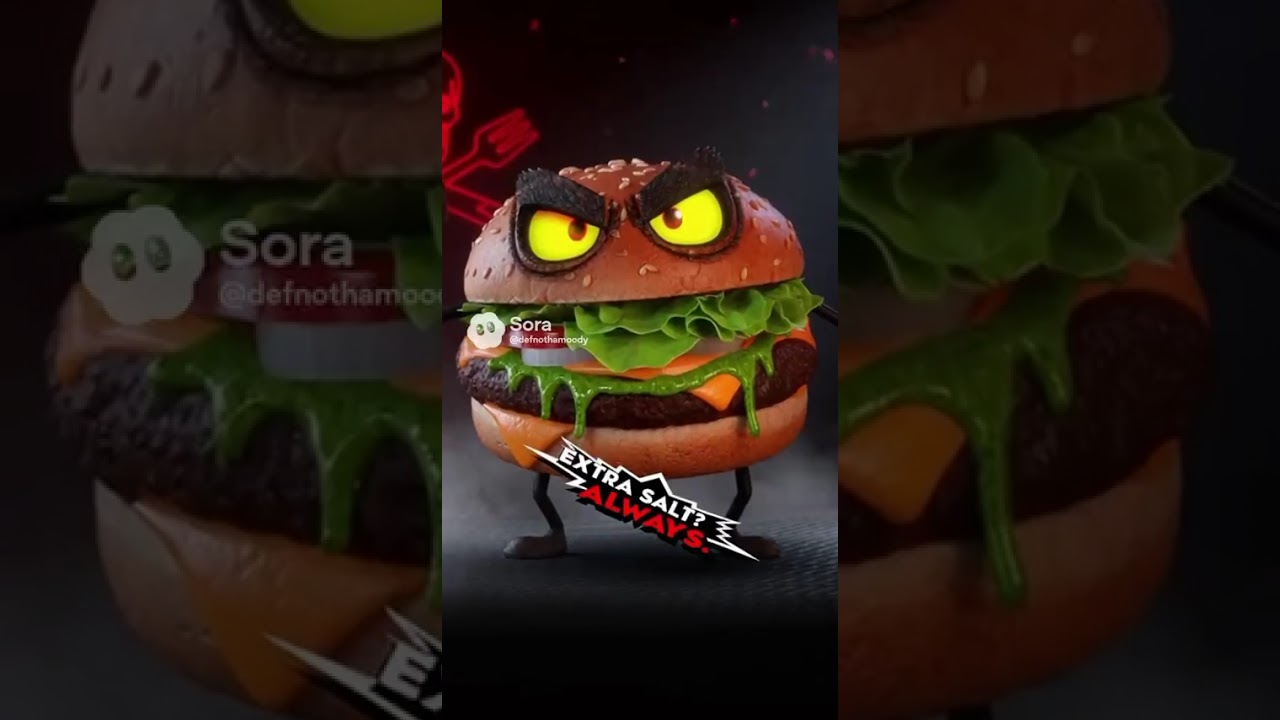 Disadvantages of a Burger. 🍔😈