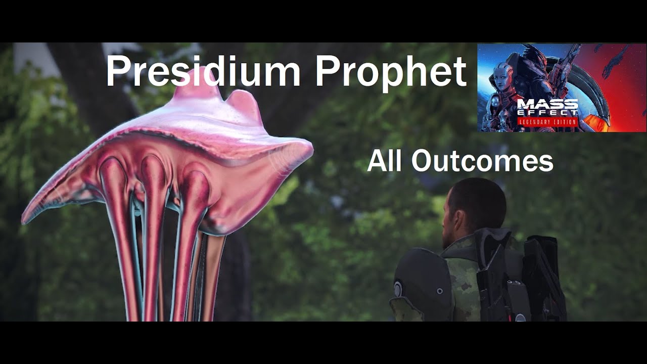 Presidium Prophet - Paragon and Renegade - Mass Effect 1: Legendary Edition