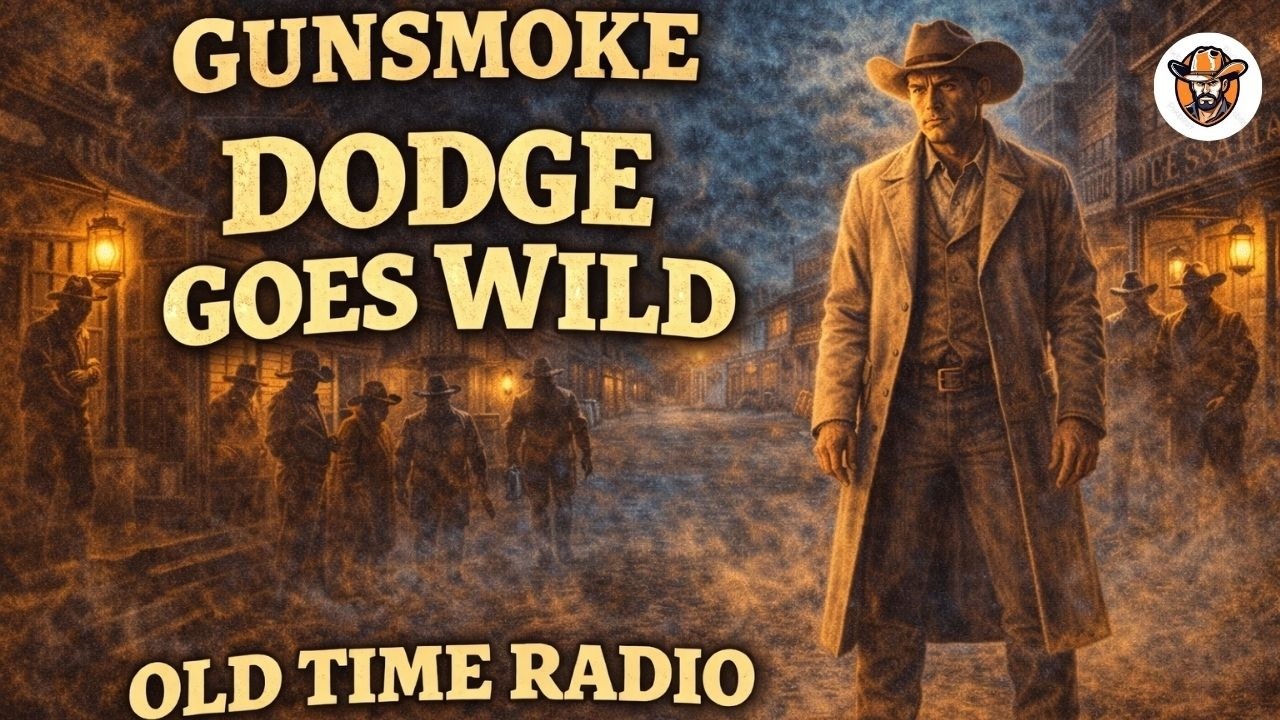 Gunsmoke | Dodge Goes Wild: When Law Is Asked to Step Aside – Matt Dillon vs the Mob –Old Time Radio
