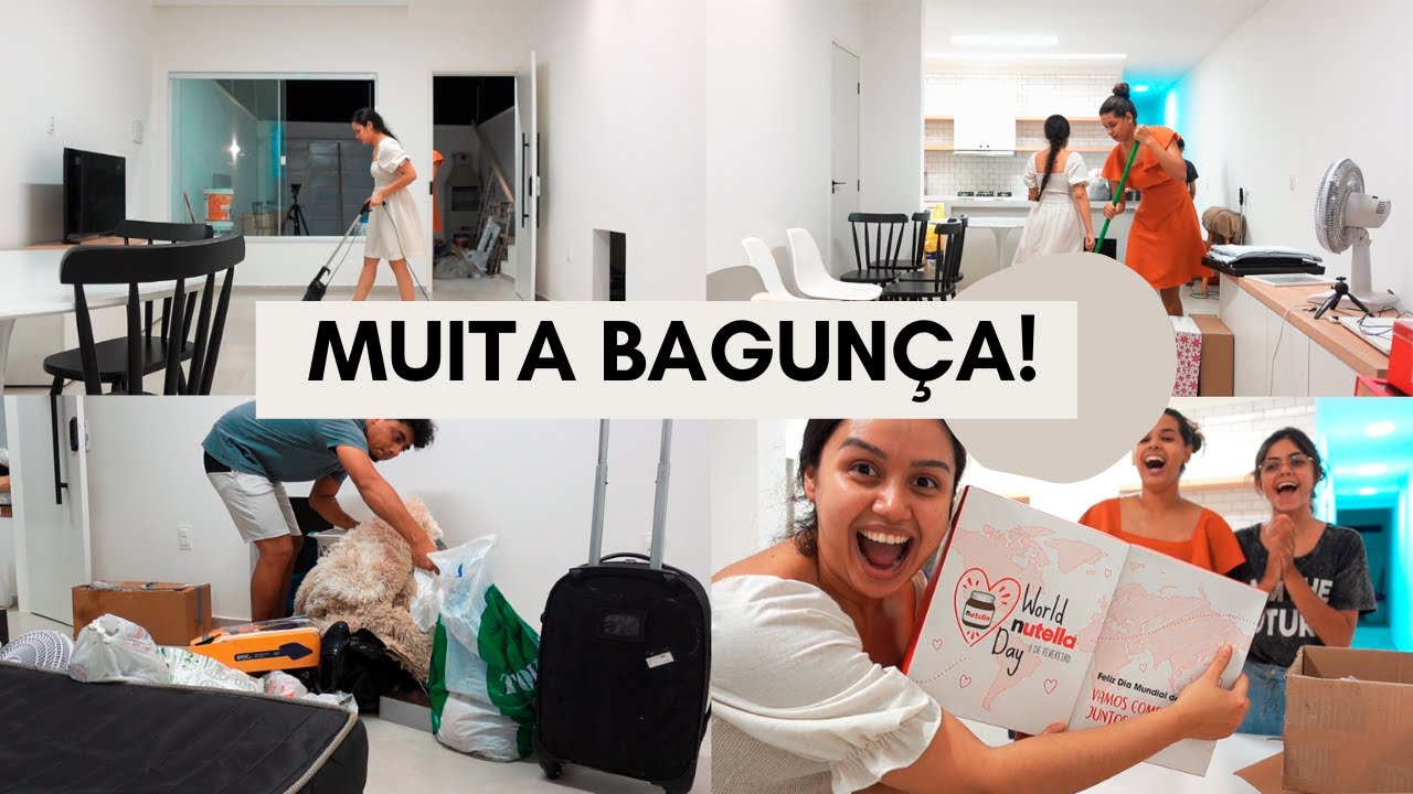 FINALMENTE NOS MUDAMOS PARA A CASA NOVA!