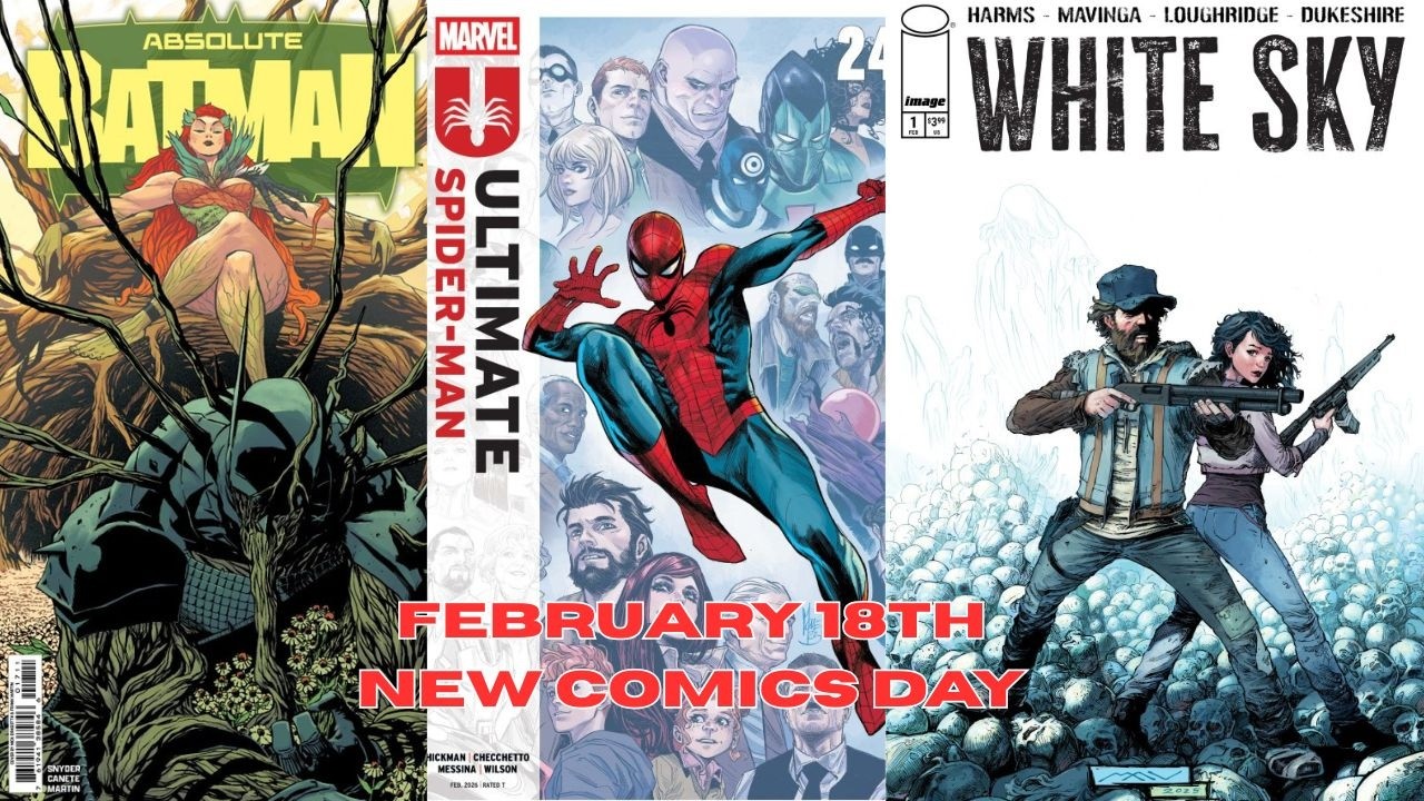 NEW COMIC BOOKS RELEASING FEB 18! DC MARVEL COMICS #comics #marvel #dccomics