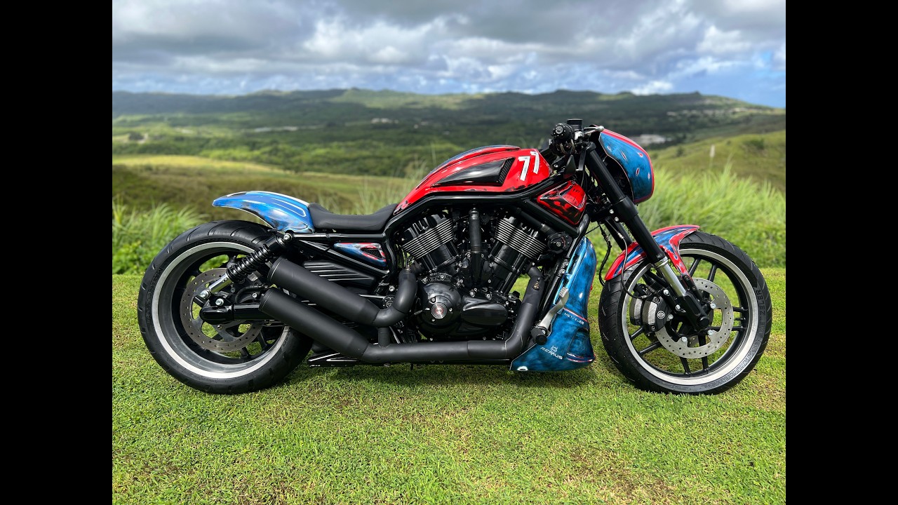Rebuild of Harley Davidson v-rod VRSCDX night rod CULT-WERK with AEL&L company