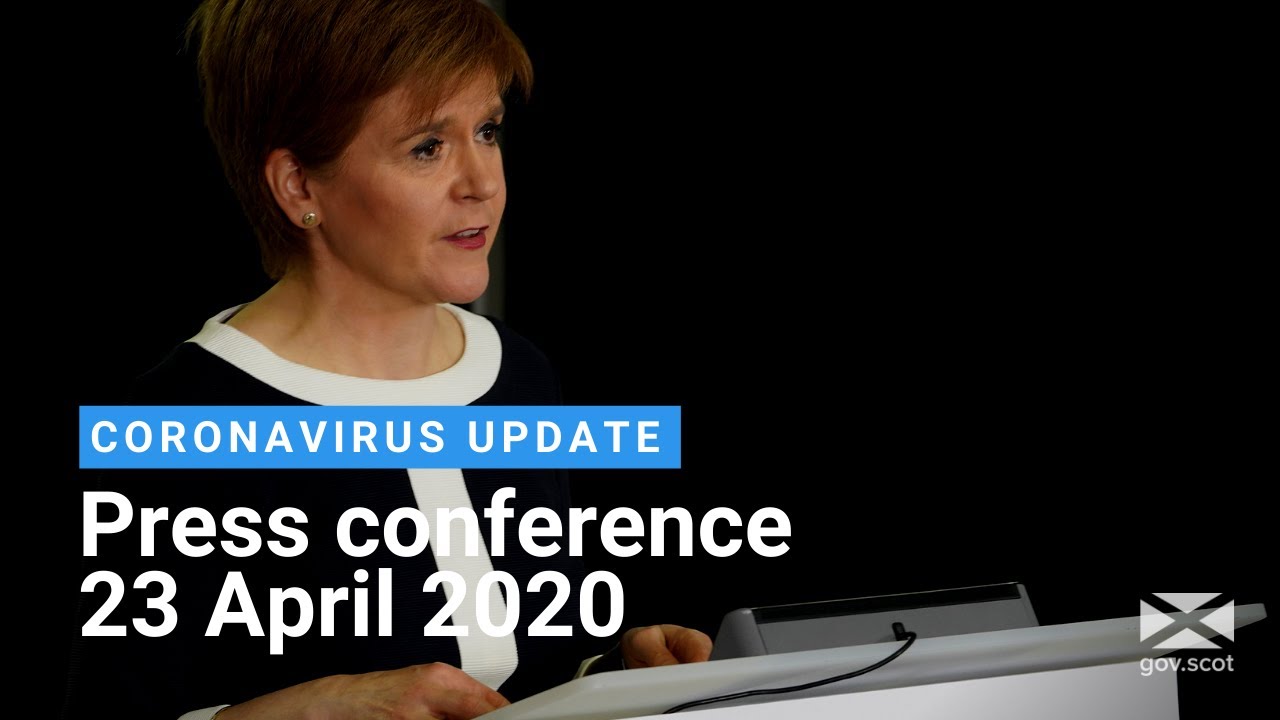 Coronavirus update from the First Minister: 23 April 2020