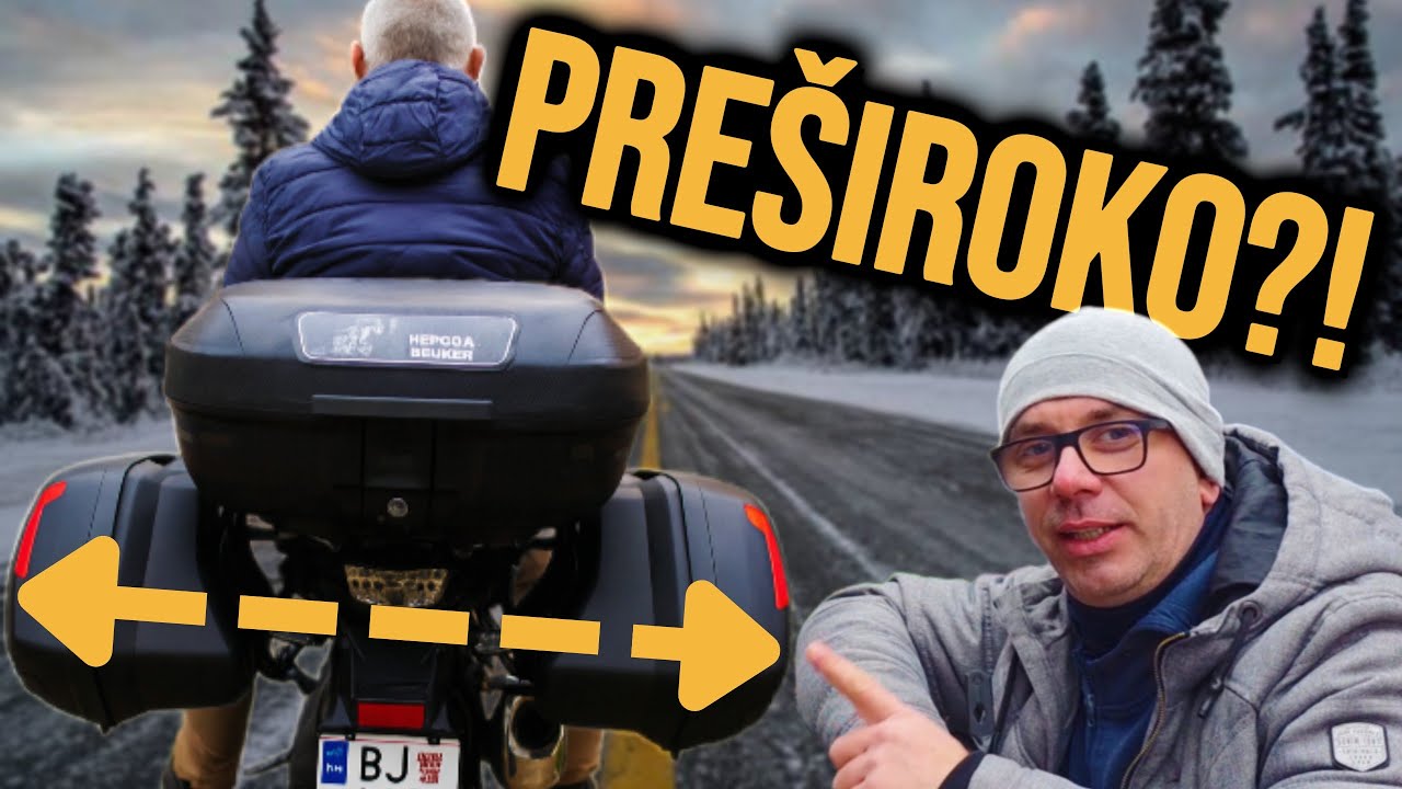 Koliko su ŠIROKI Givi GV37 na V-Stromu 800RE? Instalacija + touring setup za 520€!