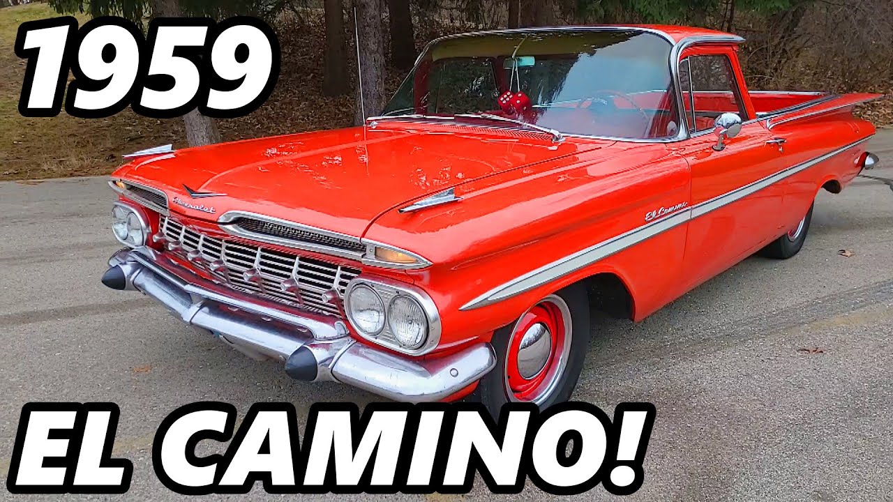 1959 Chevy El Camino in the Spotlight! Full Walkaround + Driving!