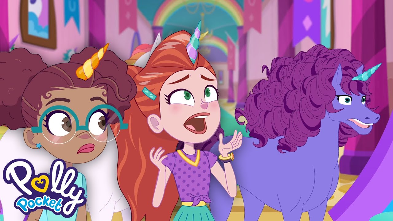 Esta é uma festa só para unicórnios | 2 episódios | Polly Pocket Português