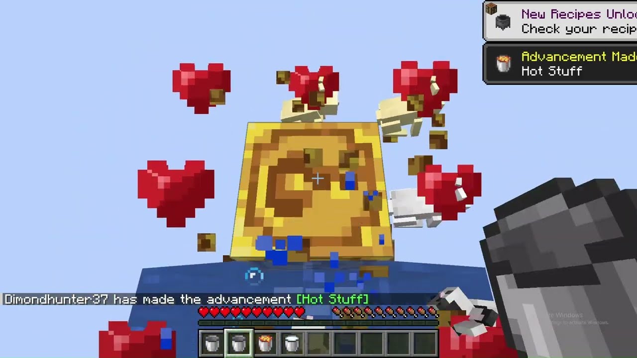Lucky block mod is crazy!