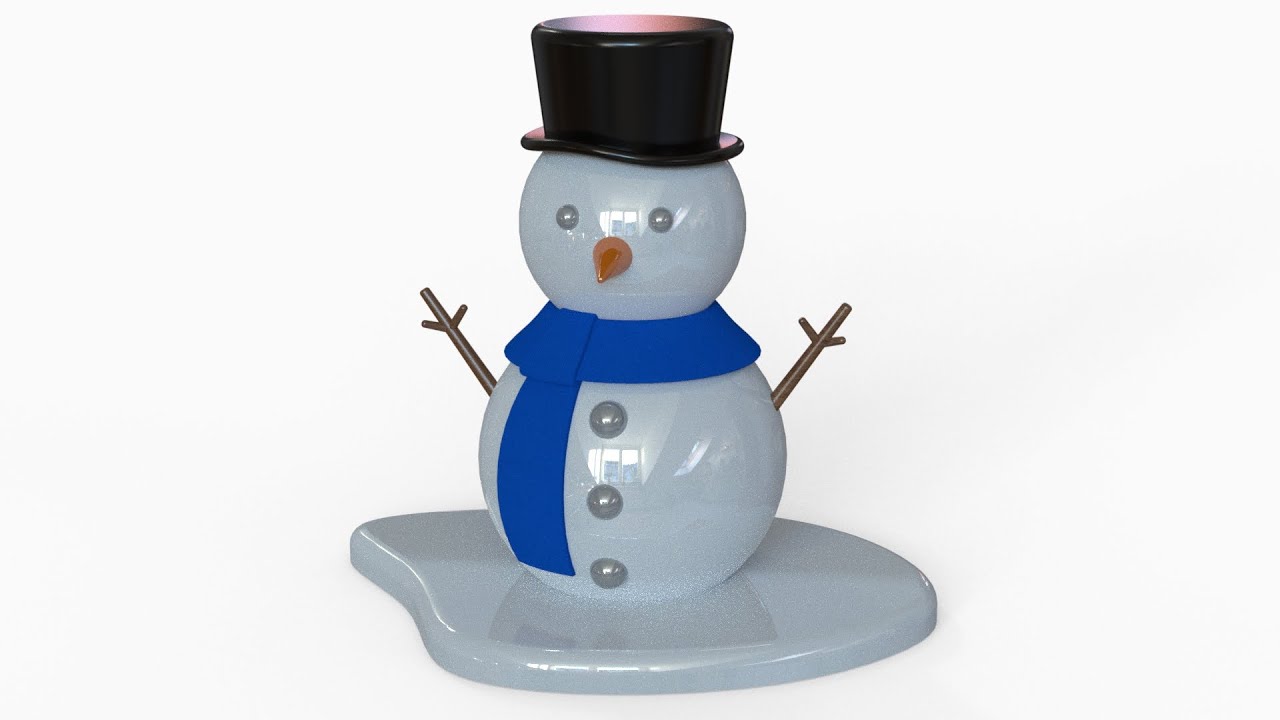 「DESIGN 189」 How to model Snowman by Solidworks