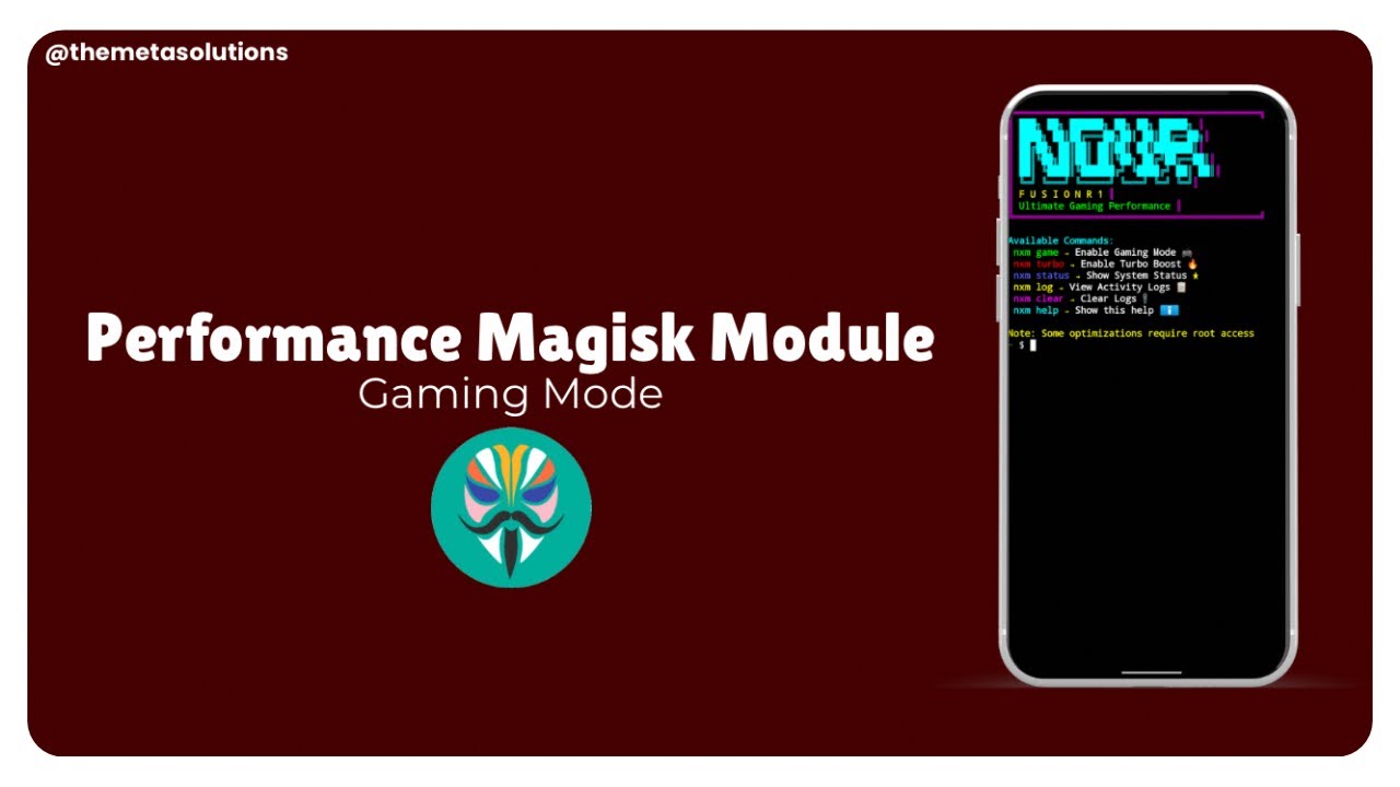 Magisk Performance Module 2025 | Faster Smoother & Stronger ✉️
