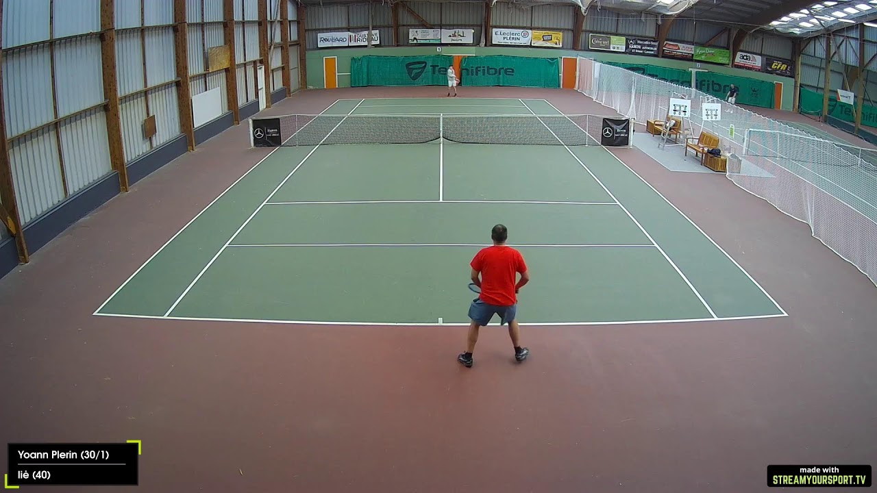 Court 1 : Yoann Plerin (30/1) 🆚 liė (40)