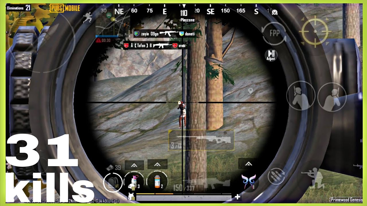 SEVOU FAN BEST AWM KILL IN PUBG MOBILE 🔥SOLO VS SQUAD /31 KILLS
