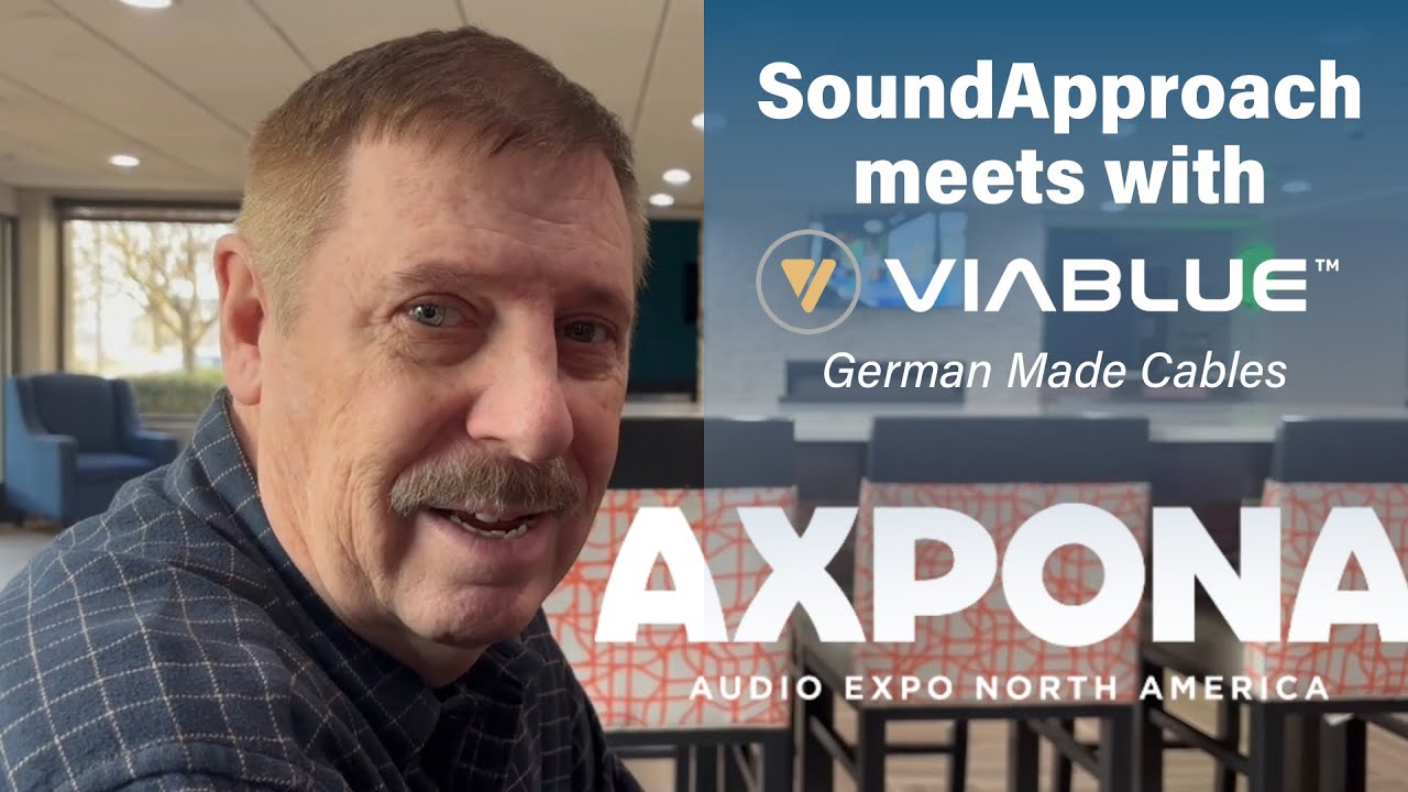 Sound Approach meets with ViaBlue Cables at Axpona 2025 - featuring Anke Patt! #cablesolutions