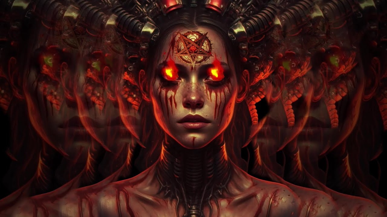 ''Forsaken Depths'' 1 Hour Female Demonic Hypnosis Meditation Apocalyptic Dark Ambient Music Video