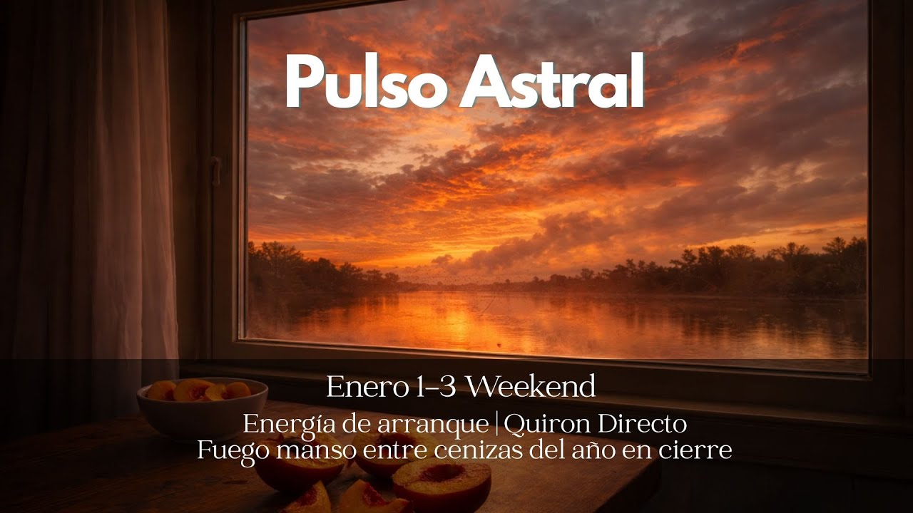 Energía de arranque | Quiron Directo - Fuego Manso entre Cenizas del Año en Cierre  