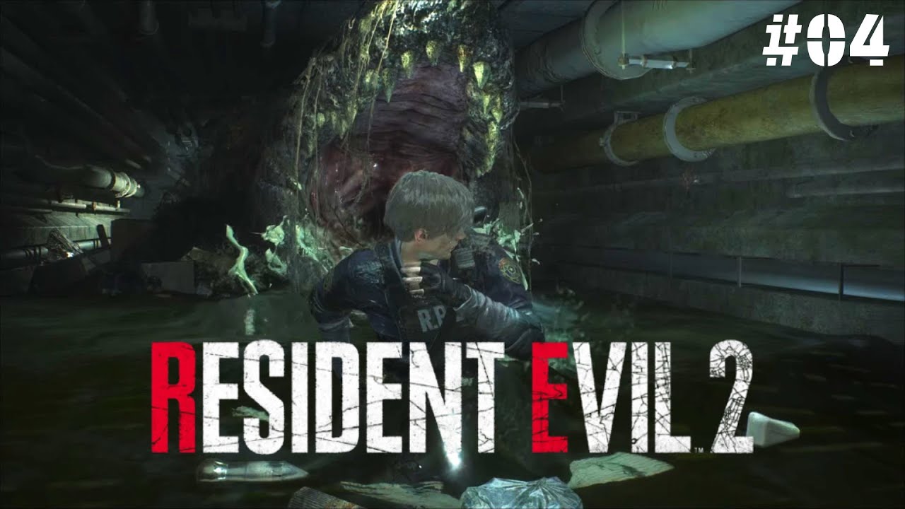 Killer Croc came from Gotham in this game!? | Resident Evil 2 Remake | Part 3 |