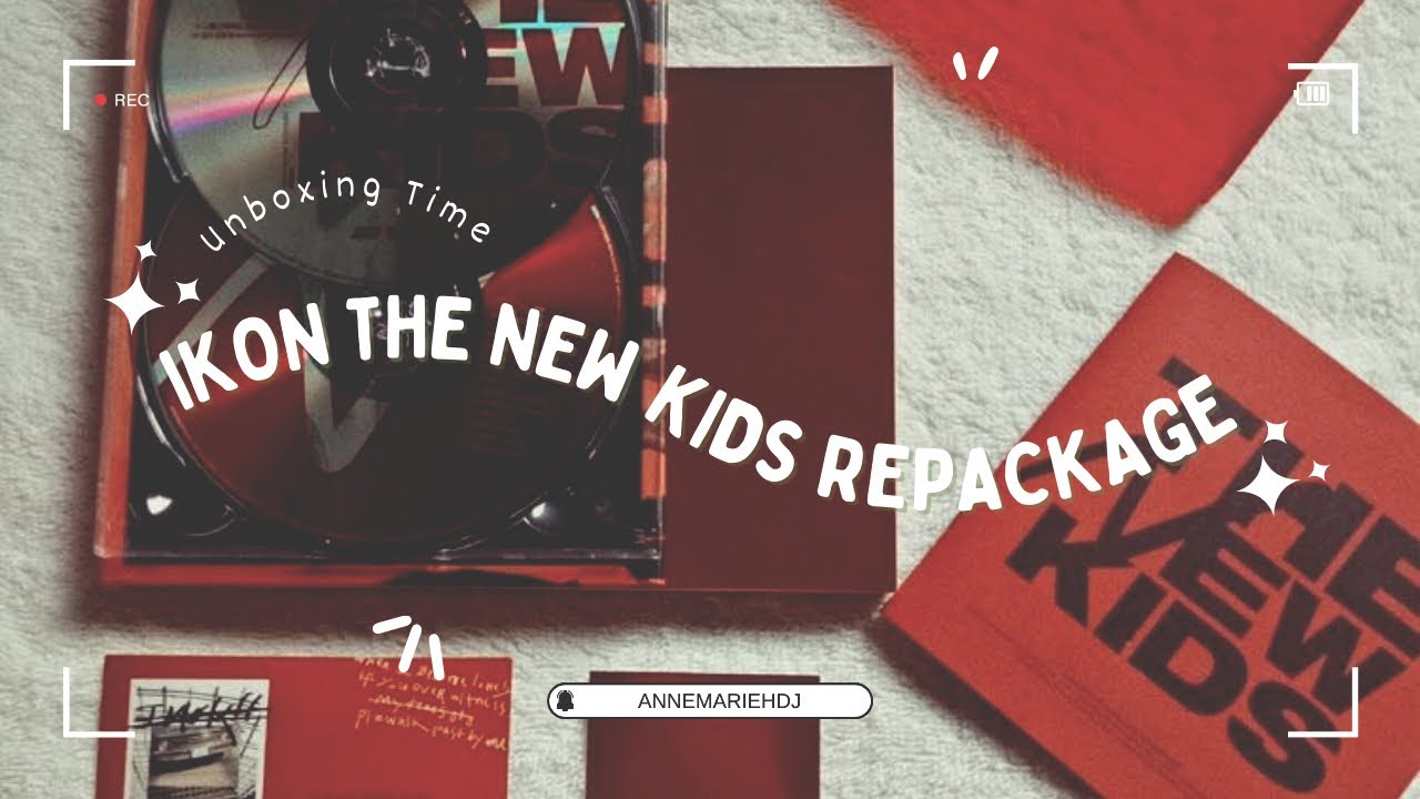 Unboxing iKON The New Kids Repackage (Red Ver.)