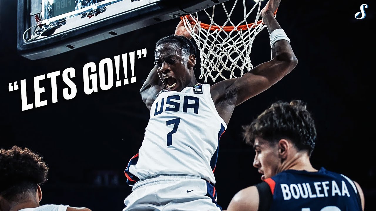 AJ Dybantsa DOMINATED The FIBA U17 World Cup | 14.1 PPG & 4.1 APG