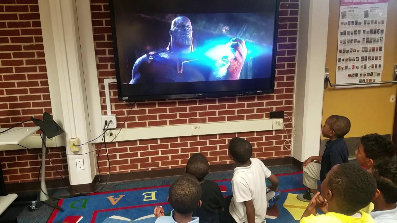 Kids reaction to Avengers Infinity War trailer 2