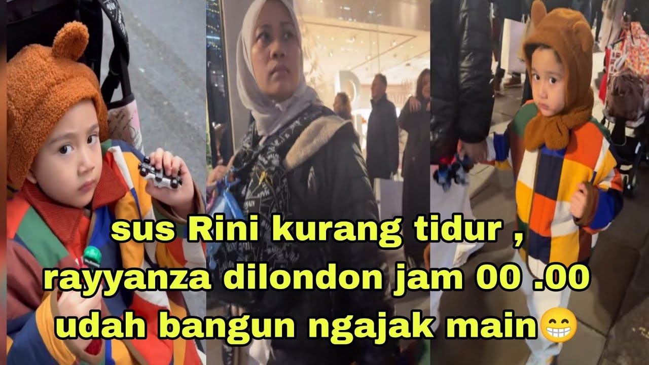 MASYAALLAH SUS RINI DIBIKIN NGANTUK‼️HARI PERTAMA DILONDON AJJA GK BISA TIDUR MALAH NGAJAK MAIN