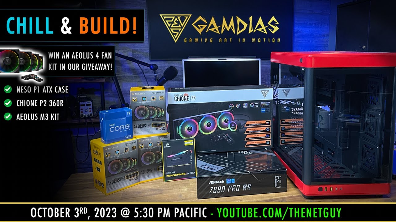 Chill & Build:  Neso P1 Case by Gamdias!