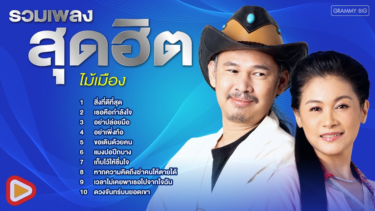 รวมเพลงสุดฮิต ไม้เมือง l สิ่งที่ดีที่สุด, อย่าปล่อยมือ, อย่าเพิ่งท้อ, ขอเดินด้วยคน [Longplay]