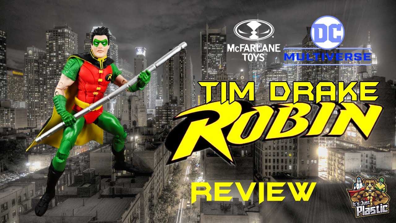 McFarlane Toys DC Comics Robin Tim Drake Unboxing / Review / Comparison