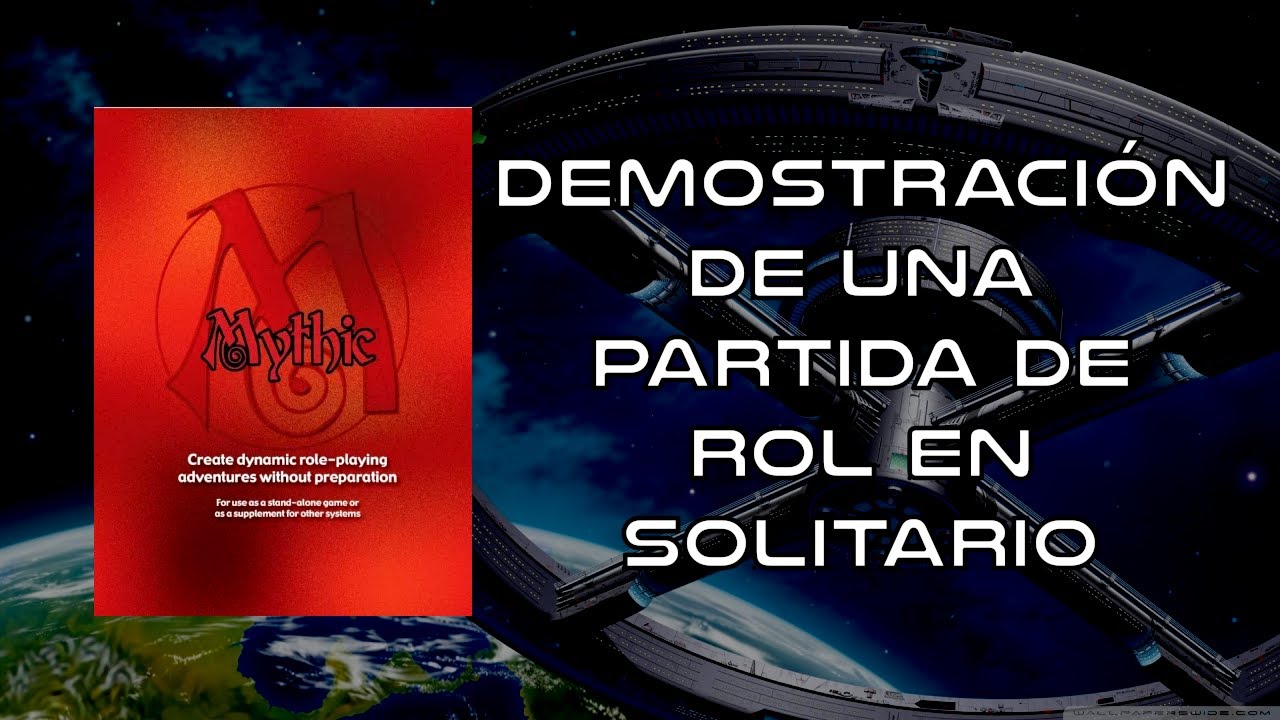 Mythic DRP: Demostración de una partida de rol en solitario