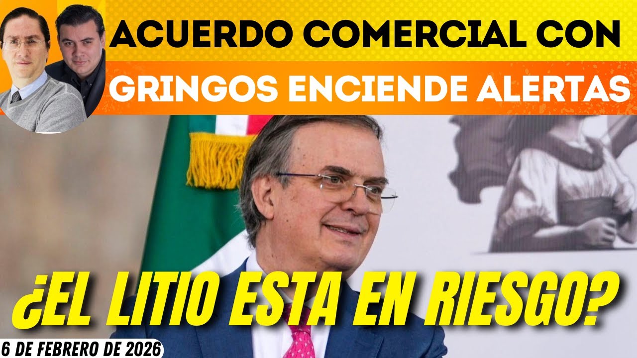 #MañaneraPresidenta | LITIO MEXICANO: LA GRAN TENTACIÓN GRINGA ACECHA CON NUEVO ACUERDO