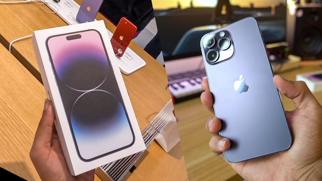 iPhone 14 Pro Max Deep Purple • Aesthetic Unboxing