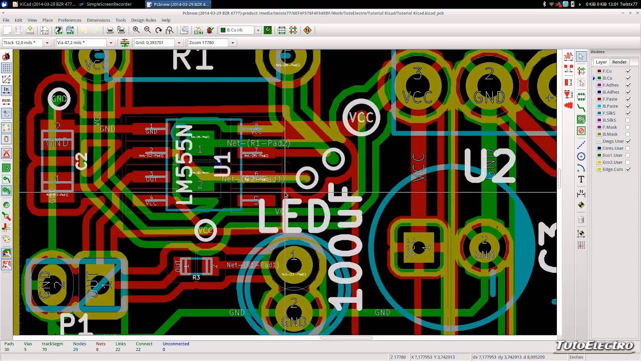 Tutorial de Kicad 9, Design Rules Check (DRC)