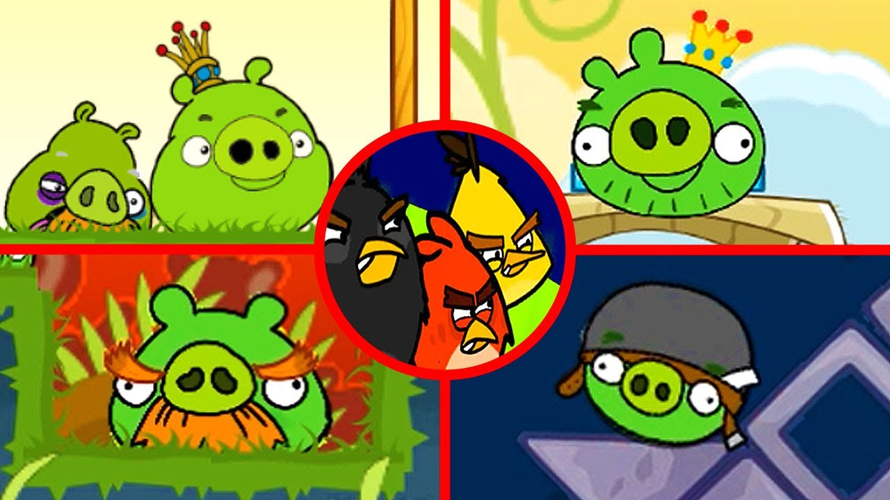 Angry Birds Multiverse Madness - All Bosses (Boss Fight) 1080P 60 FPS