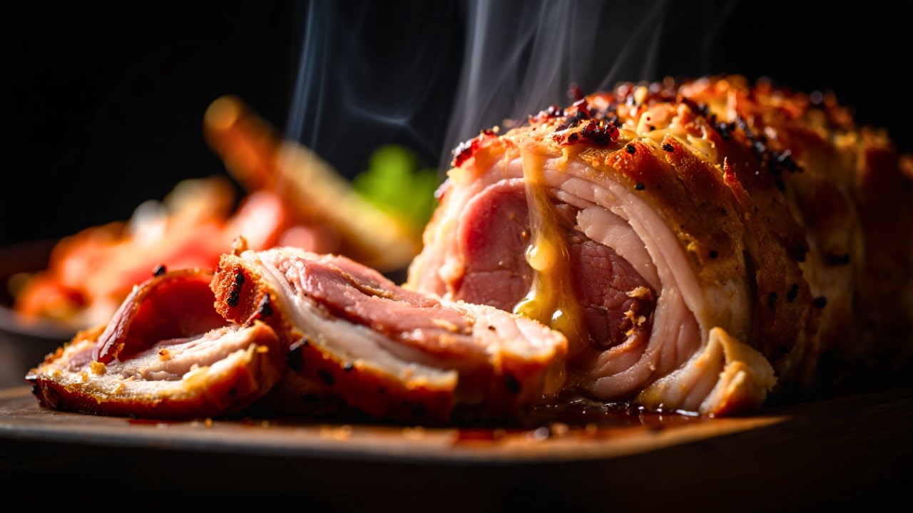 Diese Schweineroulade ist im Nu verputzt! Perfekt für die Feiertage