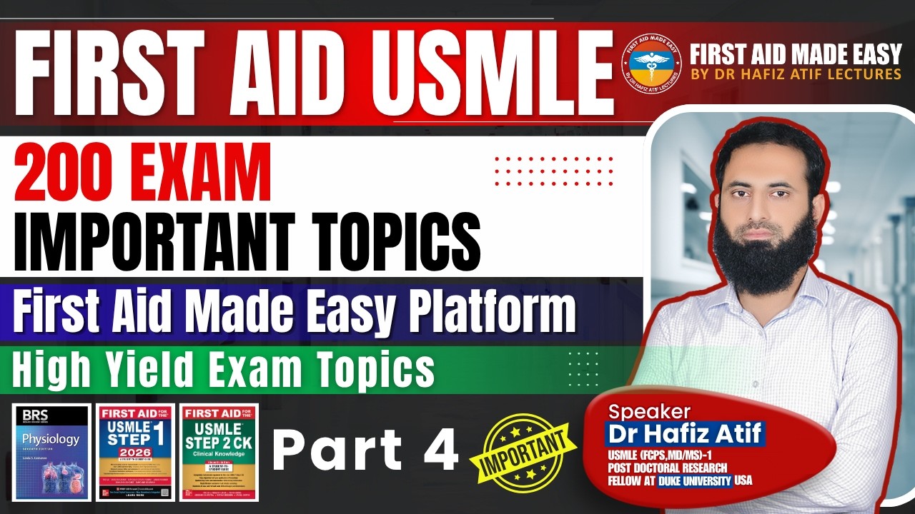 |200 Exam Topics by Dr Hafiz Atif  |haematology topics