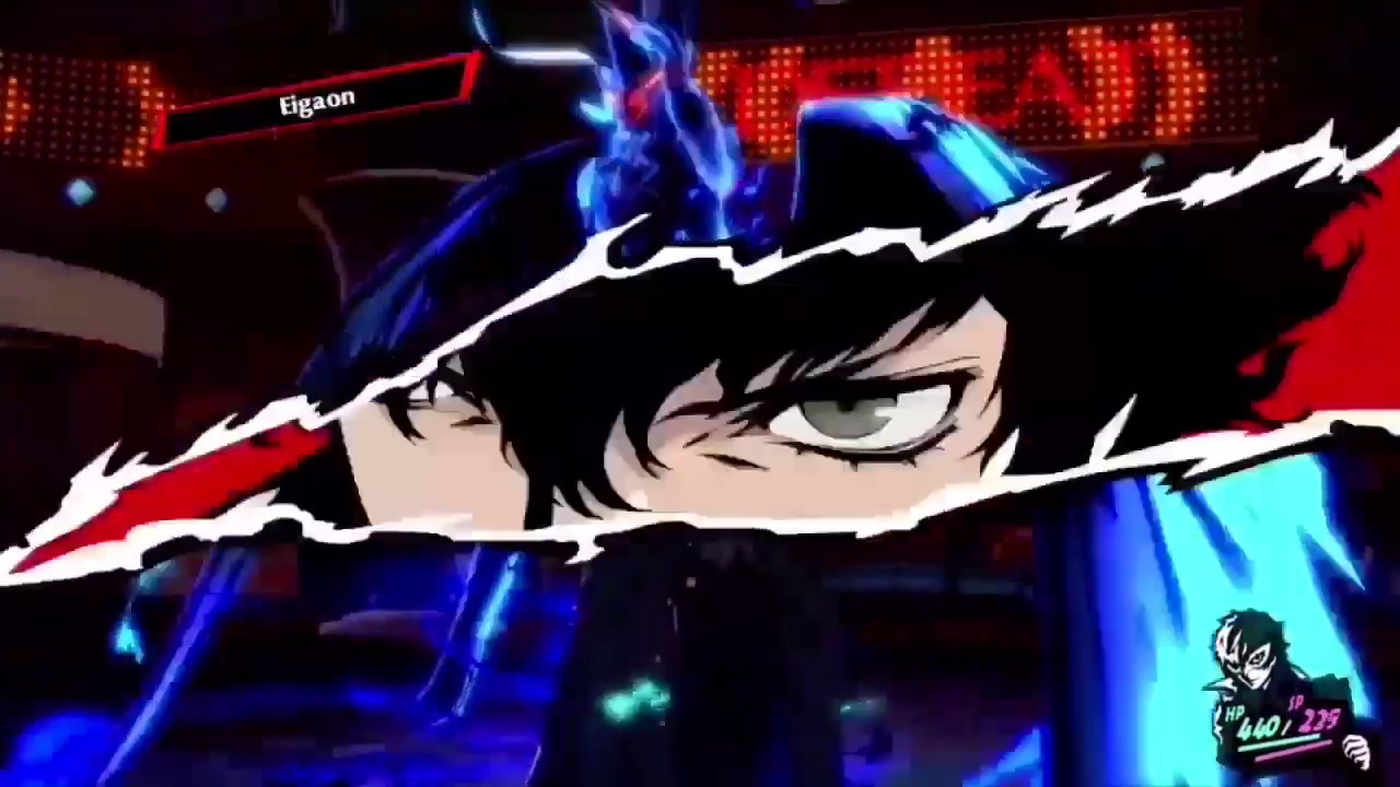Persona 5 Royal but only when Joker speaks