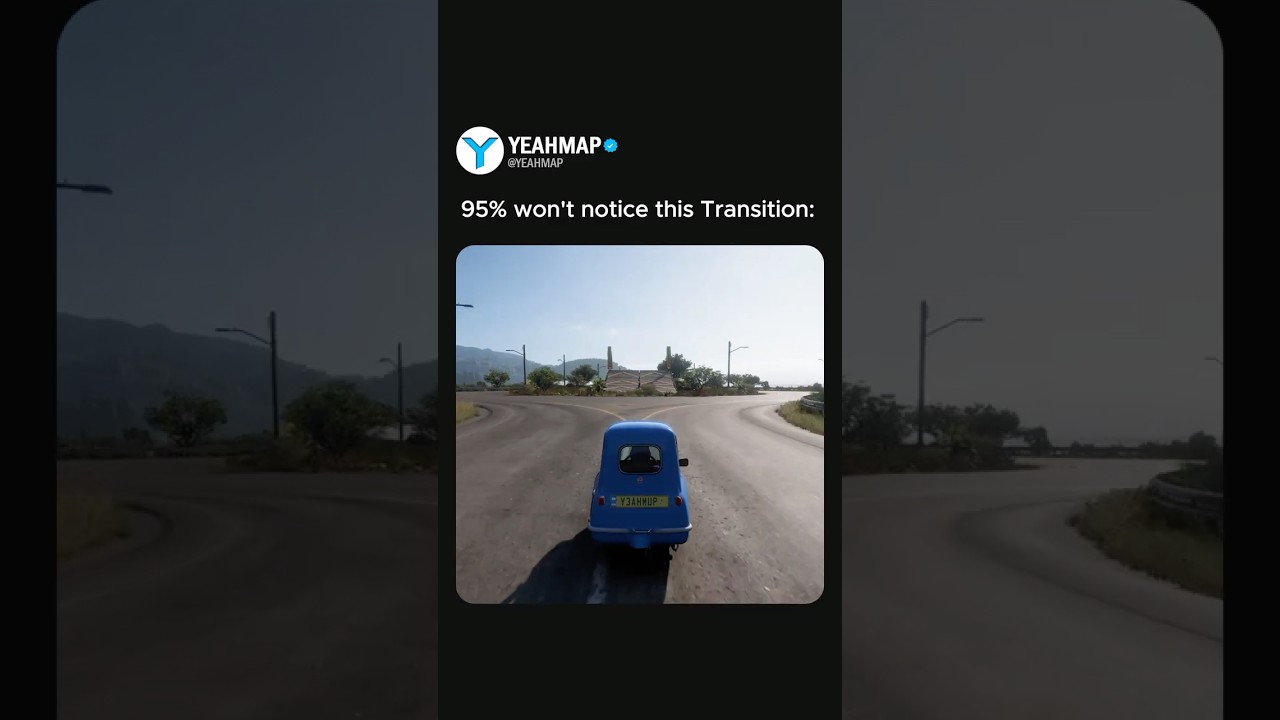 95% Won’t Notice the Transition in Forza Horizon 5 👀
